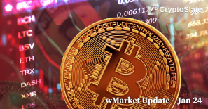 CryptoSlate Daily wMarket Update: Crypto markets sell-off after recent bullish form