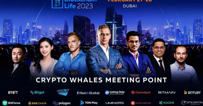 Blockchain Life 2023 takes place in Dubai on February 27–28