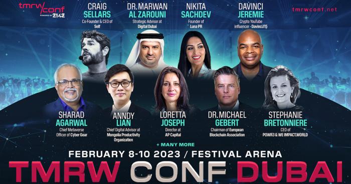 TMRW Dubai announces its program and reveals more speakers