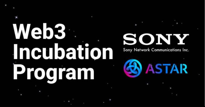 Sony Network Communications and Astar Network’s Joint Web3 Incubation Program Receives Over 150 Registrations