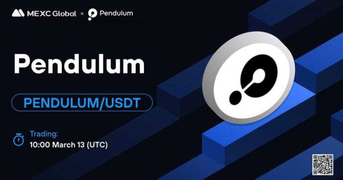 Pendulum Token Lists on MEXC Exchange