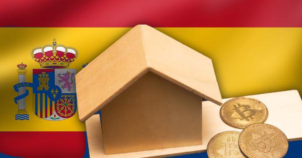 Spain has highest number of properties available to buy via crypto