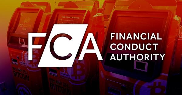 UK FCA tightens control on unregistered crypto ATMs