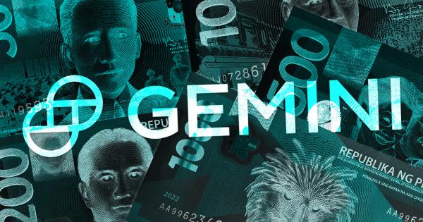 Philippines SEC says Gemini’s derivatives exchange is operating without approval