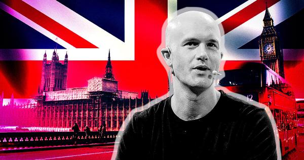 Coinbase CEO meets with UK Economic Secretary to discuss crypto innovation