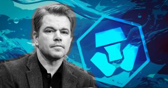 Matt Damon promoted Crypto.com to support his Water.org charity