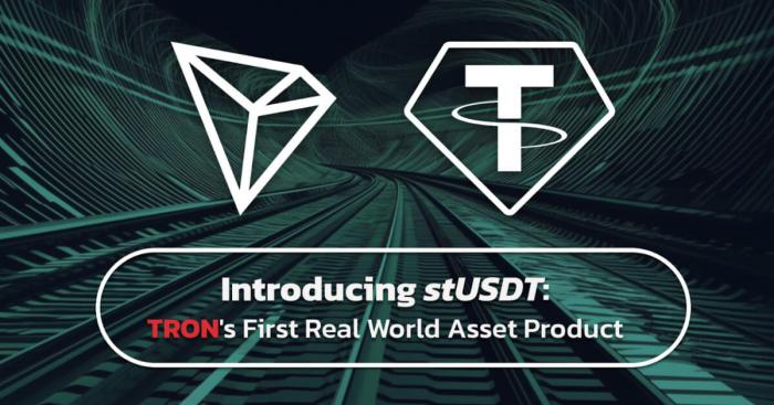 The first real world asset product stUSDT launches on the TRON Blockchain