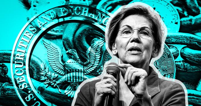Elizabeth Warren led cryptocurrency bill in works, may give SEC most regulatory authority
