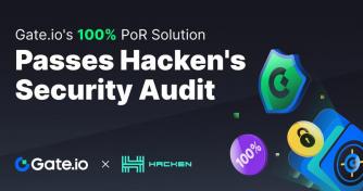 Gate.io’s Proof of Reserves Implementation Passes Hacken’s Security Audit