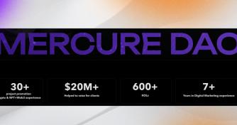 Mercure DAO Raises $1.5M to Lead the Revolution in Web3 Incubation