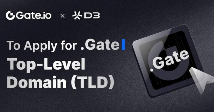 Gate.io and D3 Partner to Apply for and Obtain ‘.Gate’ Top-Level Domain