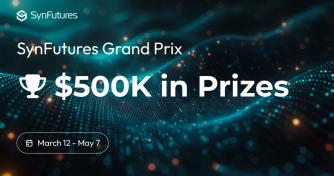 SynFutures Launches 500,000 USDB DeFi Trading Competition Following V3 Launch