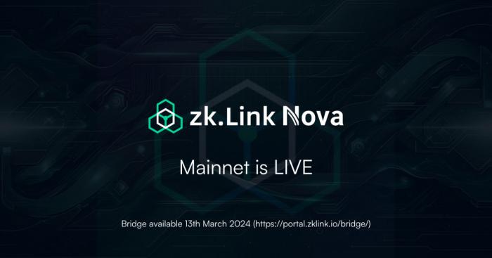 zkLink Nova Launches Mainnet, The First ZK Stack-based Aggregated Layer 3 Rollup Built on zkSync