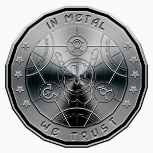 Metal Music Coin