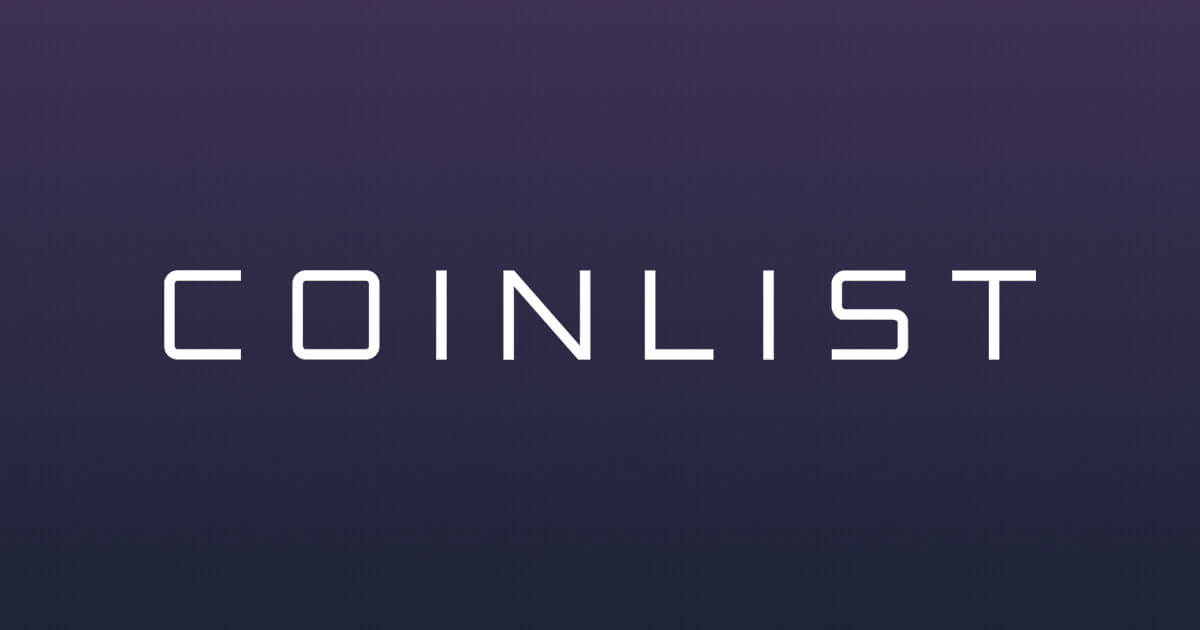 Public token. Коинлист. Coin list. Верификация коинлист. COINLIST logo.