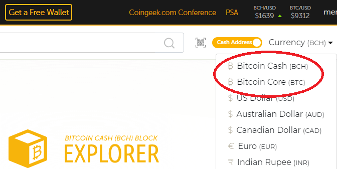 Bitcoin.com refers to BCH as Bitcoin Cash once again.