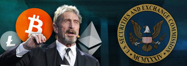 McAfee Vs the SEC: Renegade Security Expert Challenges SEC to Debate on Cryptocurrencies
