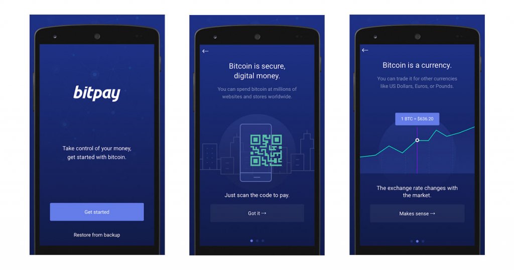 Bitpay Wallet screenshot