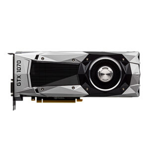 Nvidia GeForce GTX 1070 Founders Edition logo