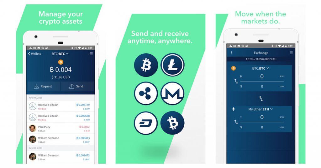Edge Wallet screenshot