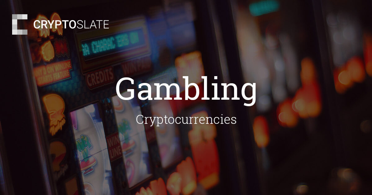 Cryptocurrency gambling