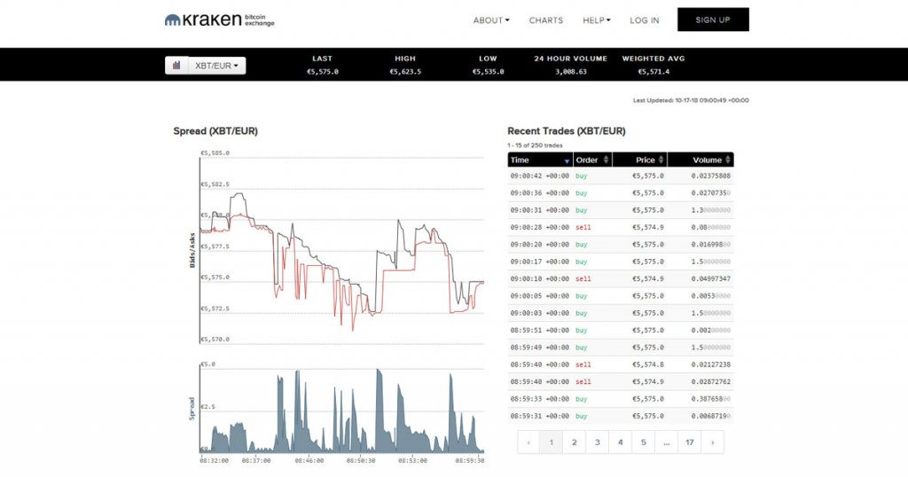 Kraken screenshot 1