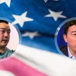 US 2020 presidential candidate Andrew Yang meets with Litecoin founder