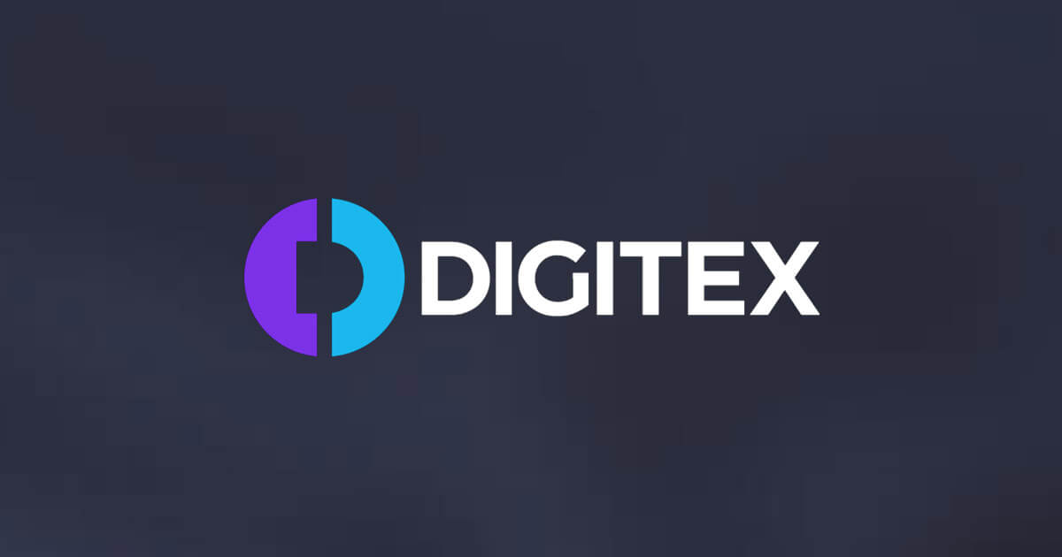 Digitex crypto tokens on ethereum network
