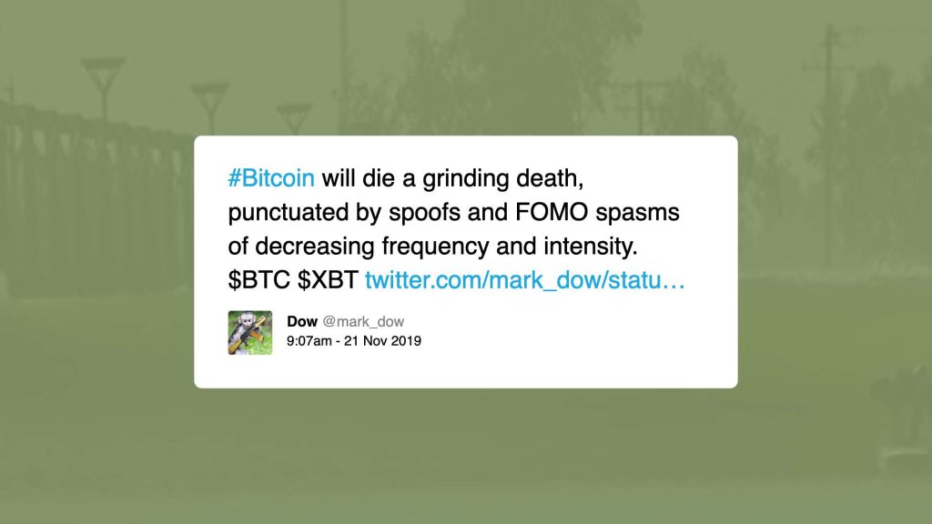 bitcoin death