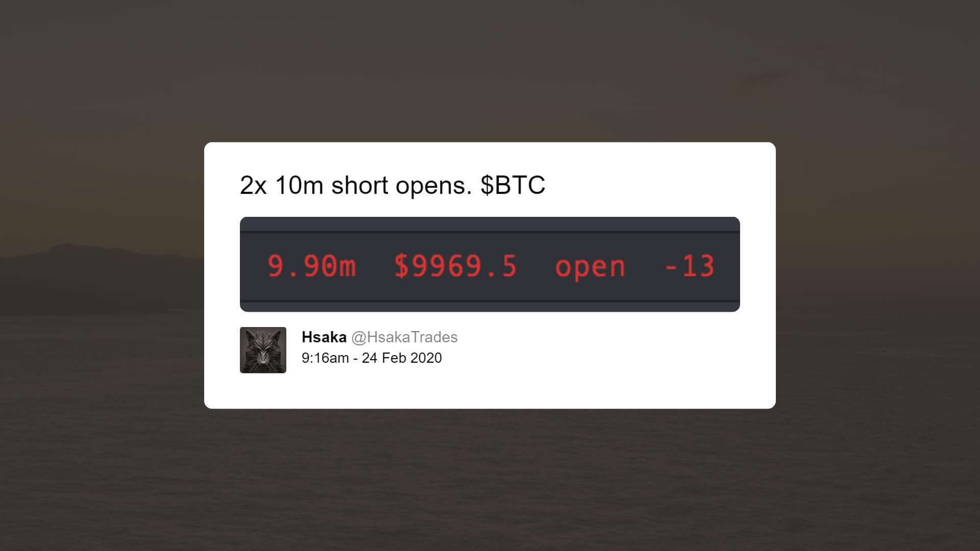 bitcoin shorts