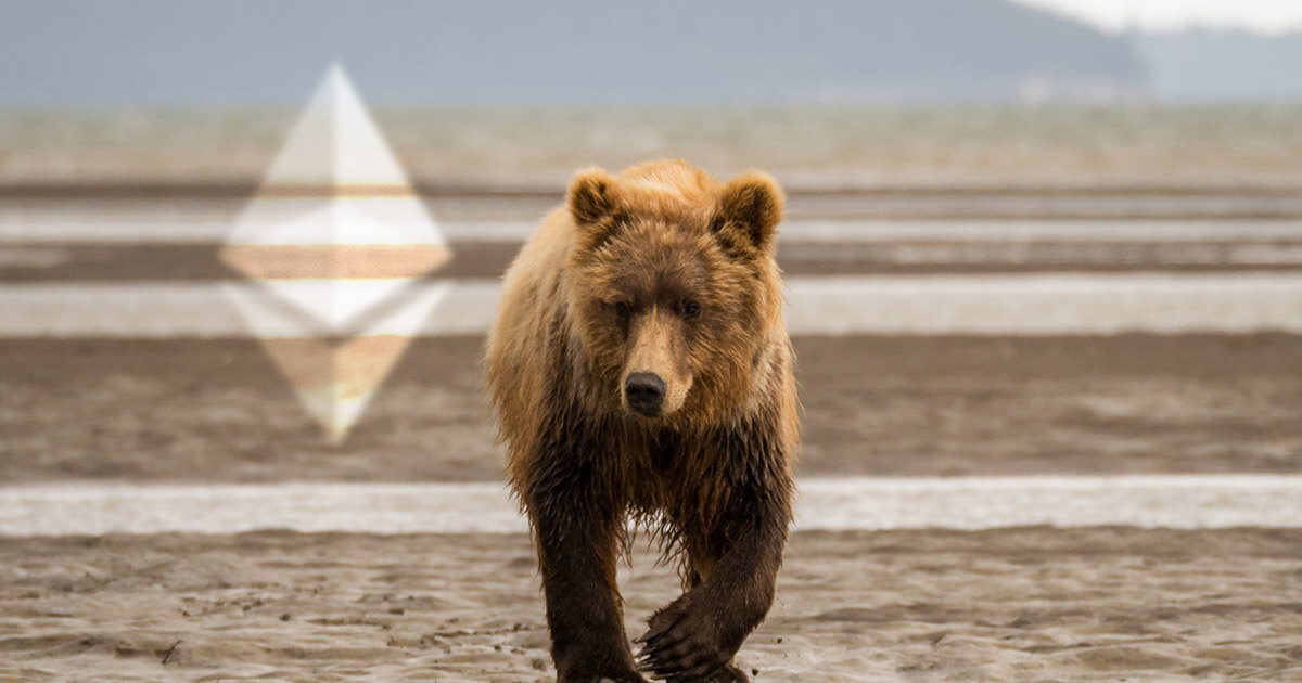 Ethereum is on the cusp of a bear cross, placing it in dangerous territory