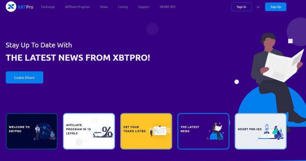 XBTPro screenshot 1