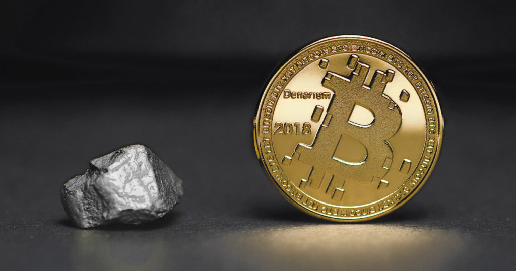 Bitcoin is now worth half of all silver in the world
