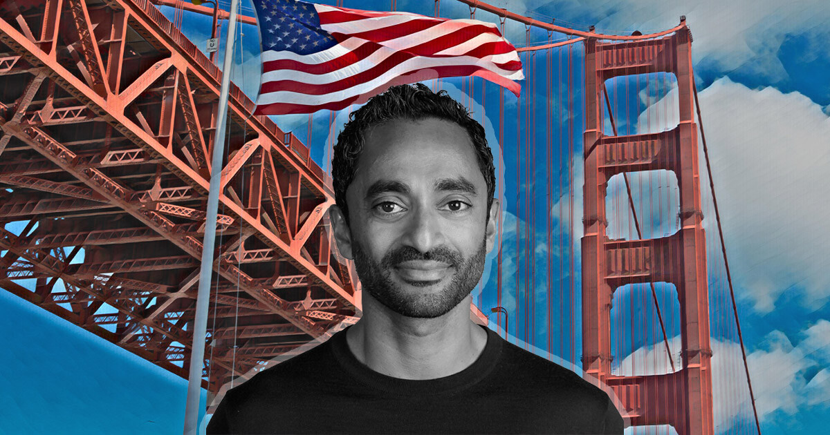 Early Bitcoin advocate Chamath Palihapitiya to contest for California governor