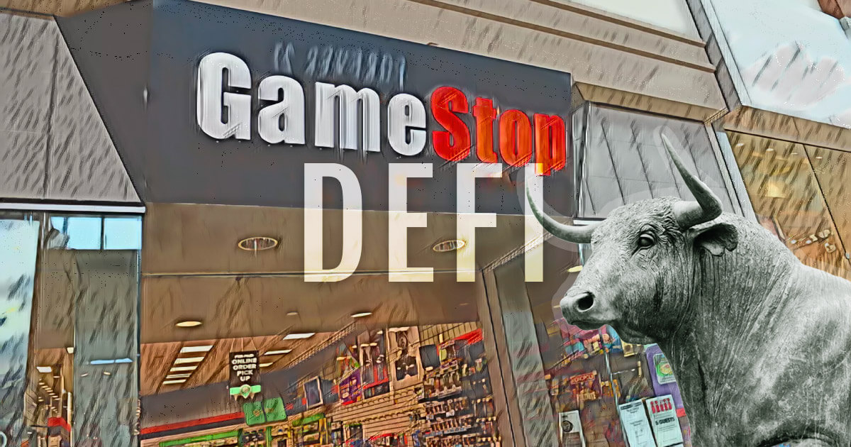 DeFi bulls continue to roar as Gamestop (GME) saga continues