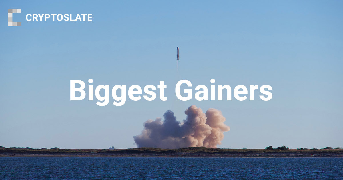 Biggest Gainers Cryptoslate