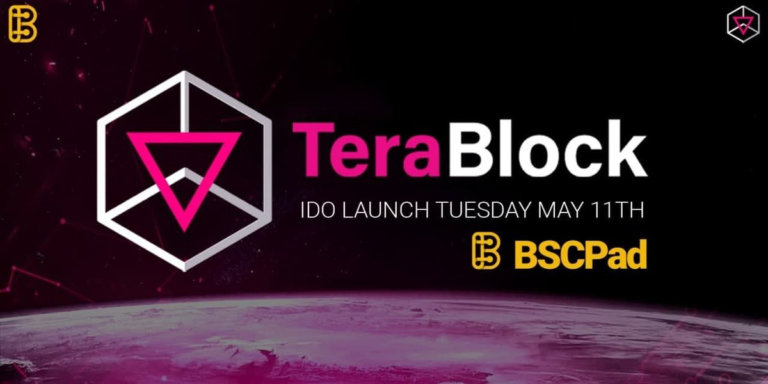 TeraBlock will launch its initial DEX offering on BSCPad on May 11