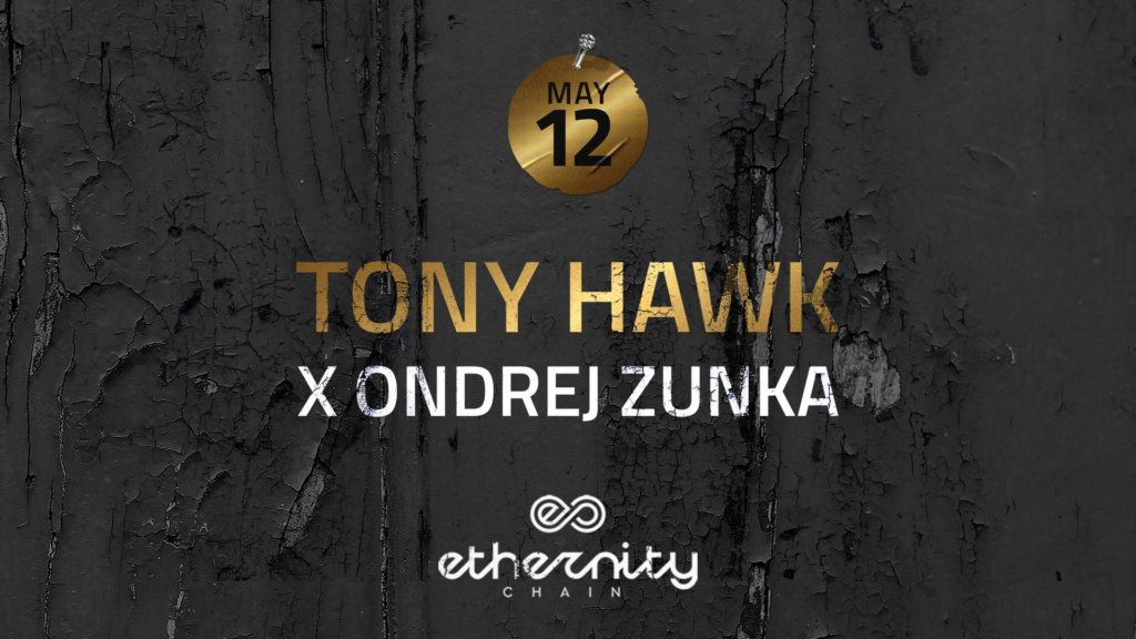 Ethernity Chain immortalizes Tony Hawk’s last 540 skate trick with NFT