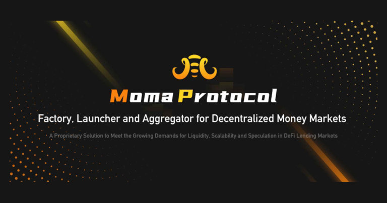 Moma Protocol completes a $2.25M round to create infinite liquidity for long-tail DeFi lending markets