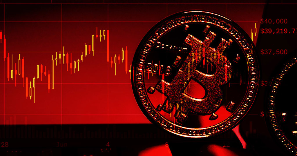 Bitcoin ranges in the high $30,000s—but technicals suggest there’s ‘red’ ahead