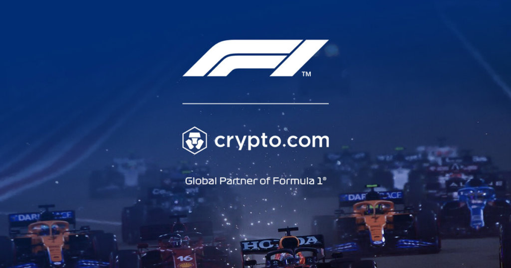 Formula 1 takes on Crypto.com as ‘cryptocurrency sponsor’