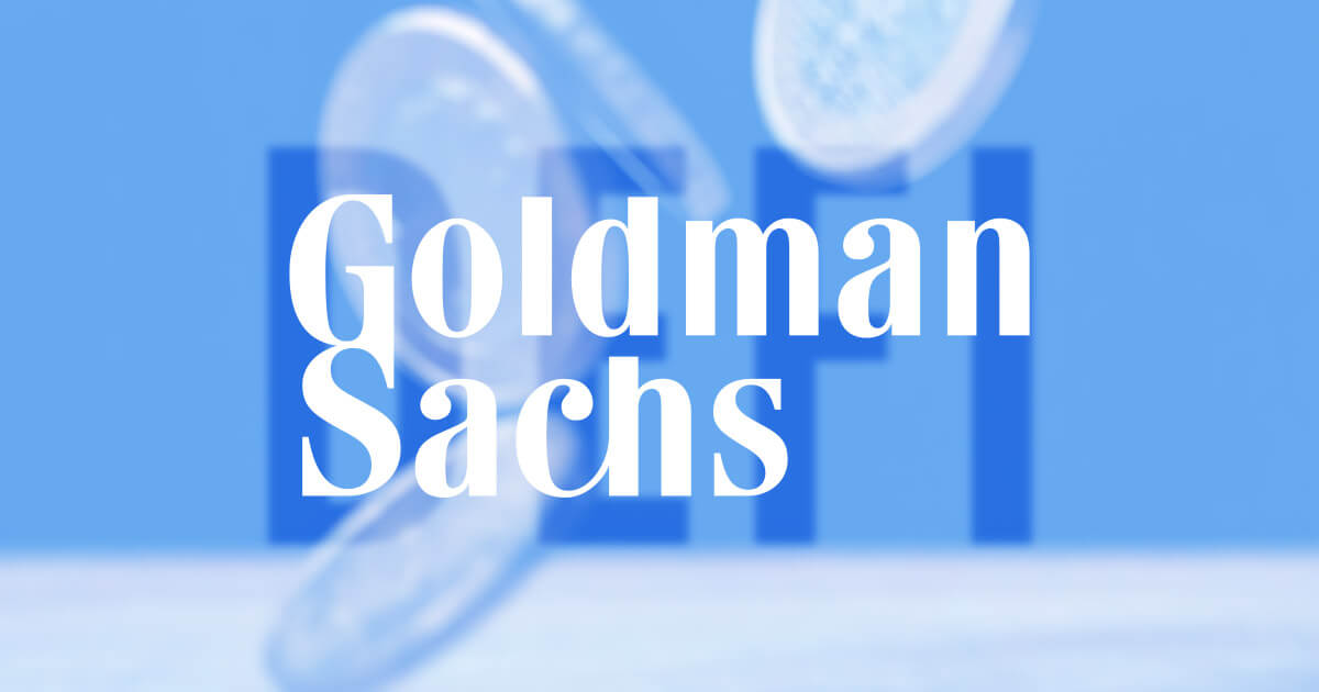 Goldman Sachs just launched a ‘DeFi’ fund…with zero DeFi coins