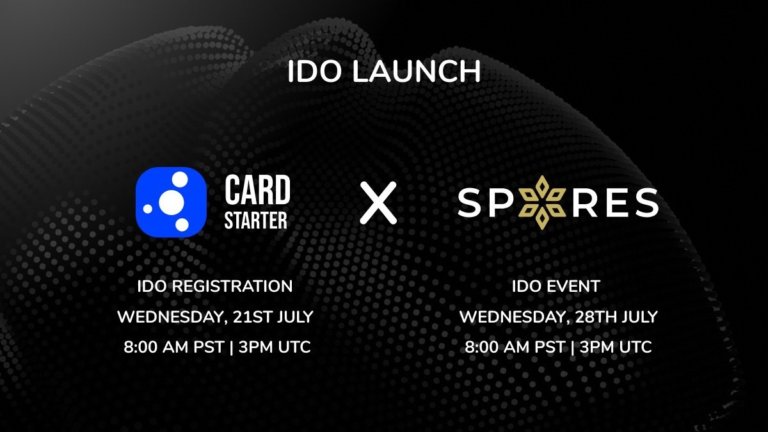 Spores Network to Kick Off Cardstarter IDO on July 21st