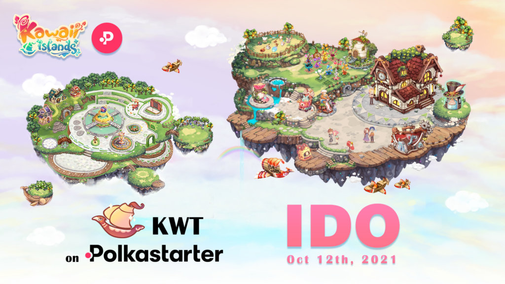 Kawaii Islands Taps Polkastarter For Its KWT IDO On October 12