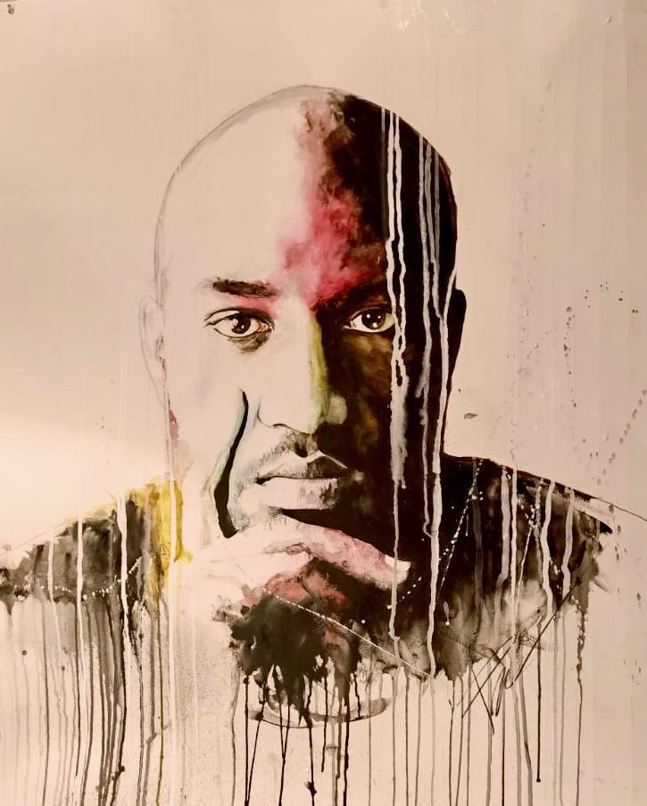 Portrait of Famed Fashion Designer Virgil Abloh by Pop Culture Artist Rob Prior and its 1:1 NFT sold for $1 Million at Art Basel Miami