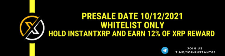 InstantXRP token is officially in pre-sale on PinkSale