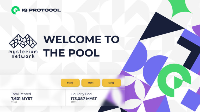 IQ Protocol Underpins Mysterium Network Token Utility with Staking Subscription Model