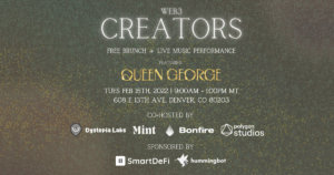 Largest Gathering of Web3 Creators Unite To Watch Queen George Perform February 15th at ETH Denver