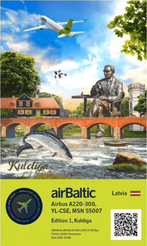 AirBaltic Kuldiga NFT