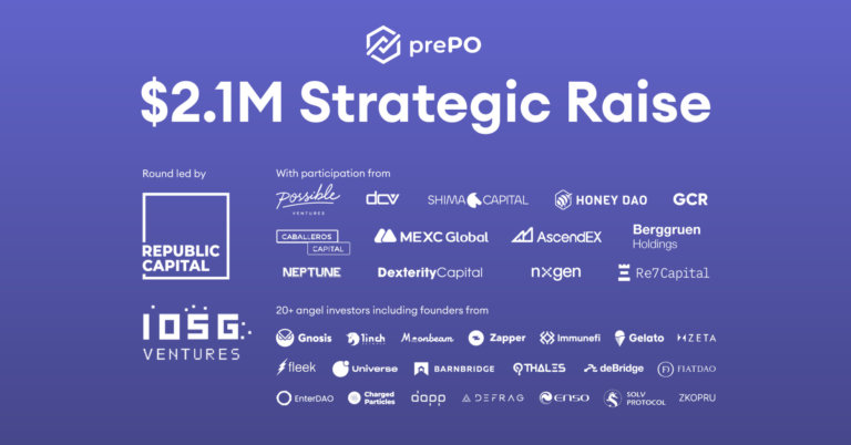 prePO Raises $2.1M in Strategic Round to Democratize Pre-Public Investing